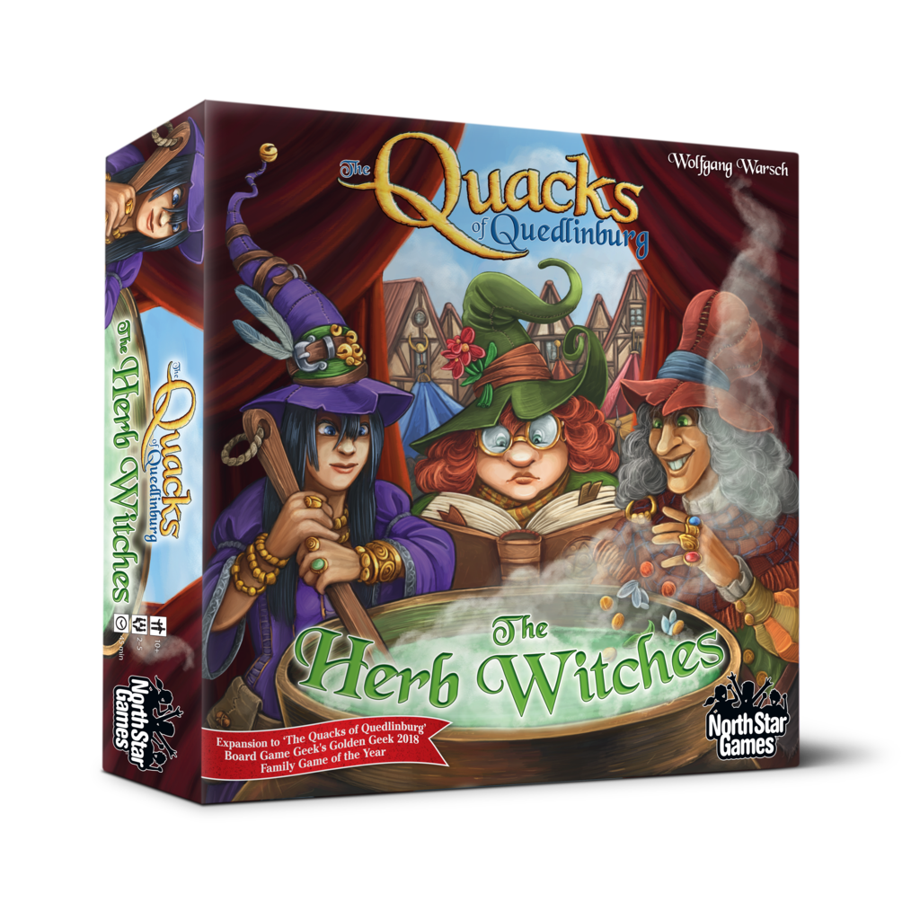 Box art of The Quacks of Quedlinburg: The Herb Witches