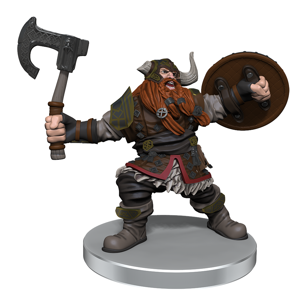 Bruenor 3D render
