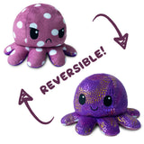 Polka Dot/Summer Reversible Octopus Plushie