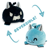 Blue/Black Reversible Dragon Plushie