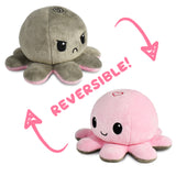 Heart/Broken Heart Reversible Octopus Plushie