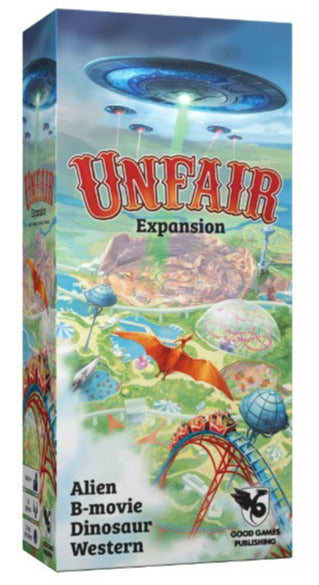 Unfair: Alien, B-Movie, Dinosaur, Western Exp. box