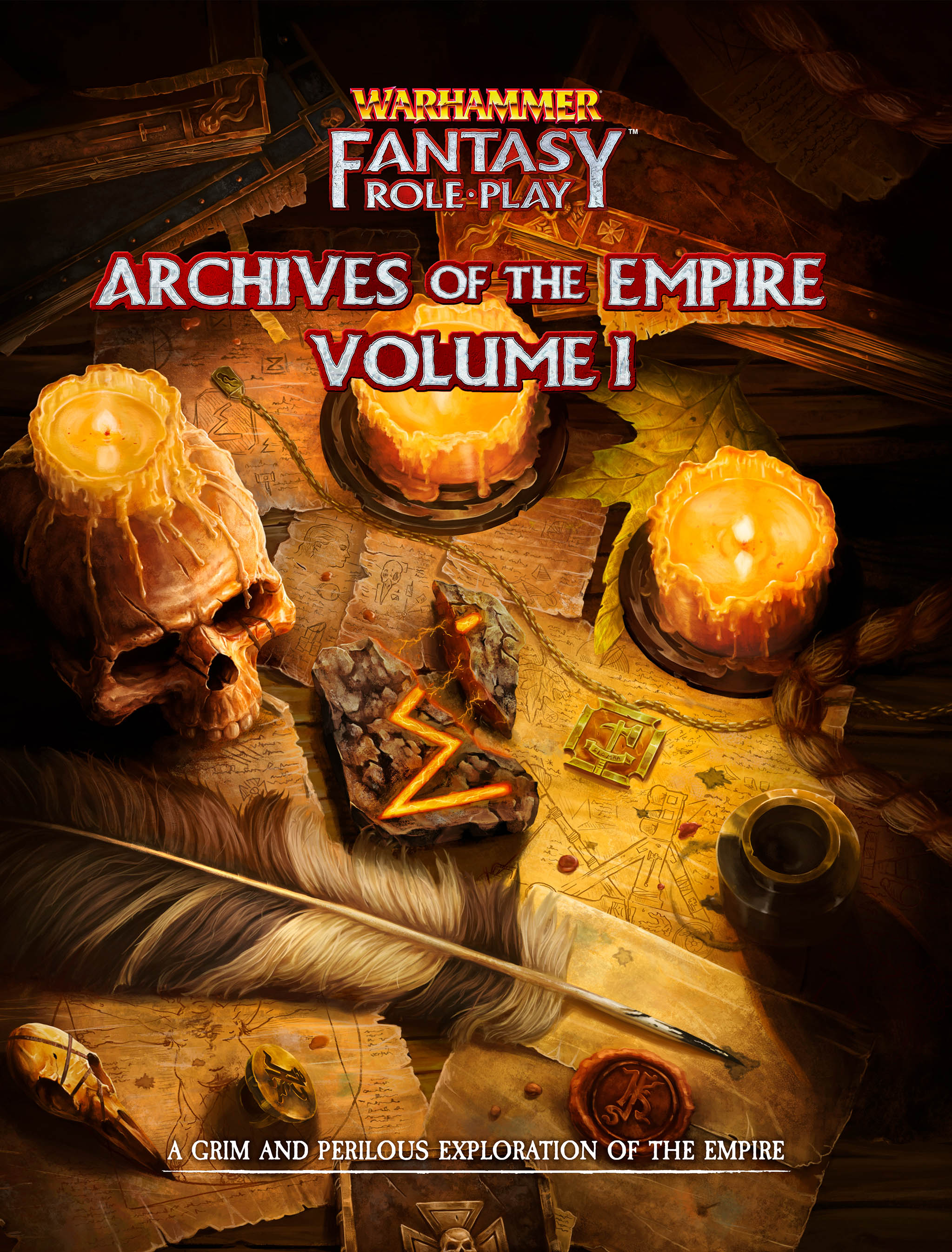 Book cover of Warhammer Fantasy: Archives of the Empire