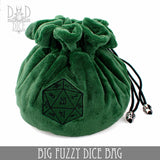 Dice Bag: Big Fuzzy Green