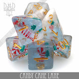 Candy Cane Lane Dice Set