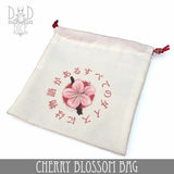 Sakura Cherry Blossom Dice Bag