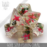 Gone Star-fishing Coral Dice Set