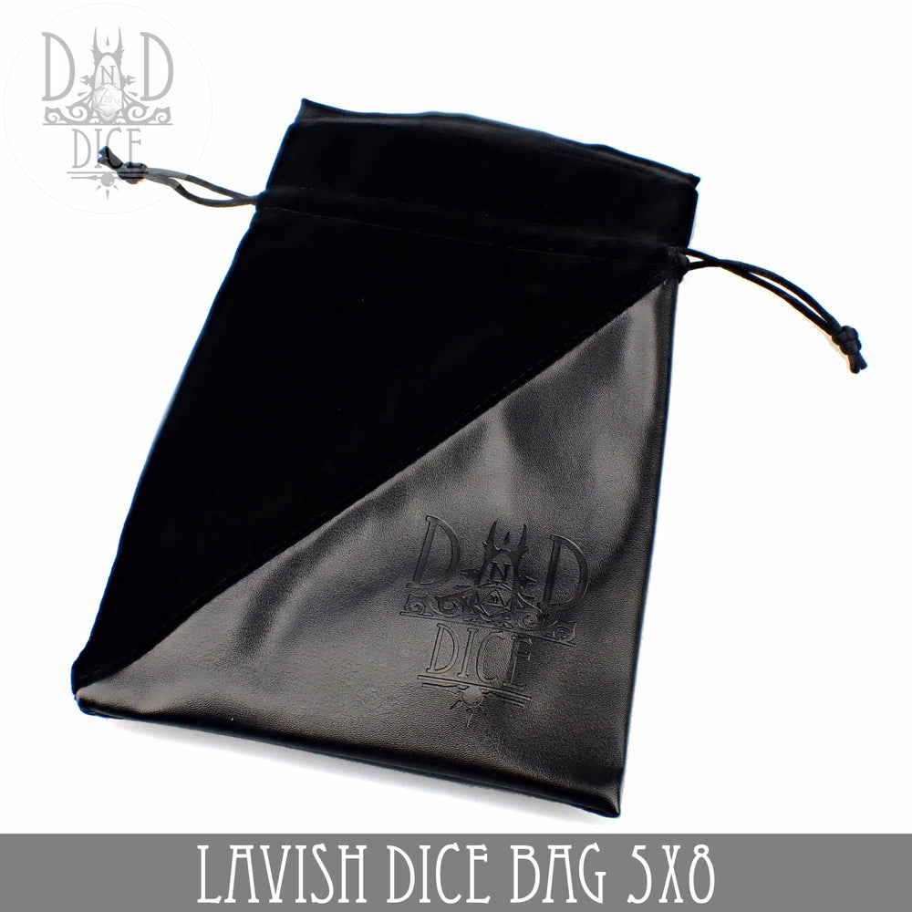 Large Lavish Dice Bag [Black]