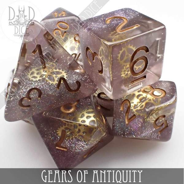 Gears of Antiquity Dice Set