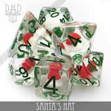 Santa's Hat Dice Set