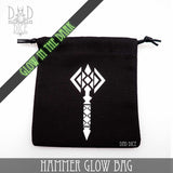 Hammer Glow in the Dark Dice Bag