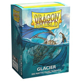 Box art of Dual Matte Glacier Dragon Shields (100)