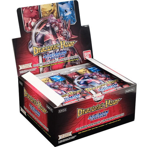digimon draconic roar booster box Digimon TCG EX03 Draconic Roar Booster (Pack)