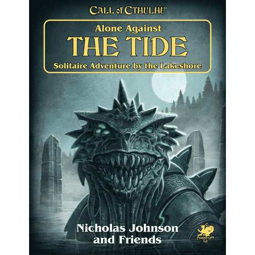 Book cover of Call of Cthulhu: Alone Against the Tide