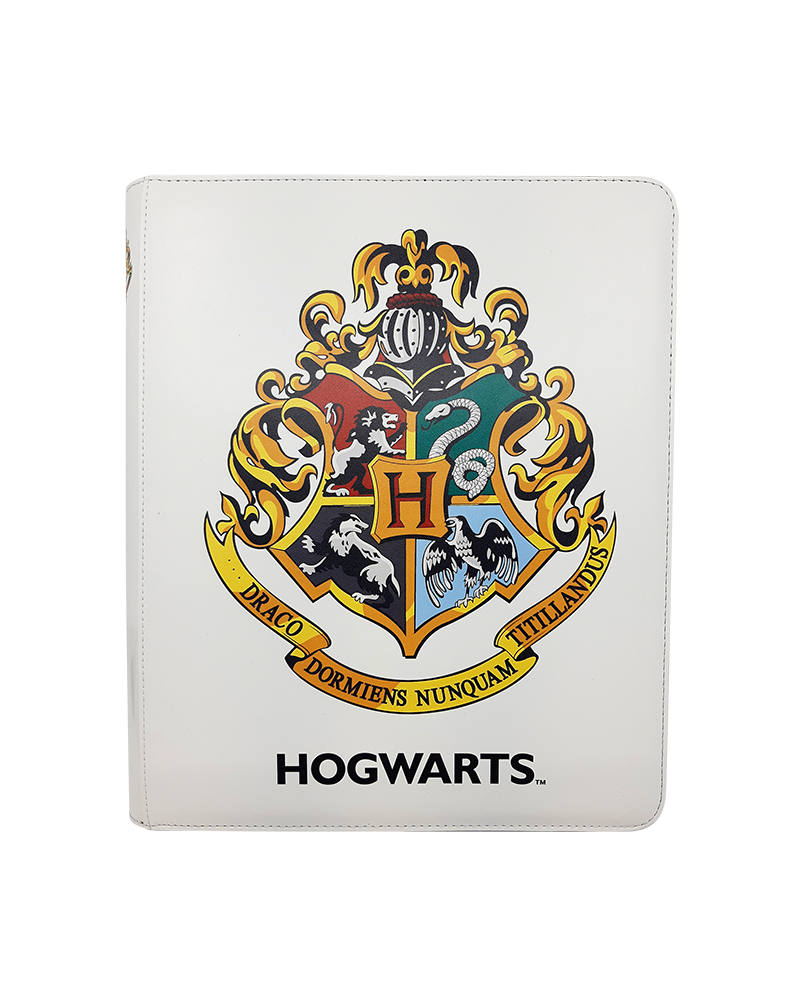 card codex zipster binder Dragon Shield Label for spine 20 clear 8 Harry Potter Hogwarts Card Codex