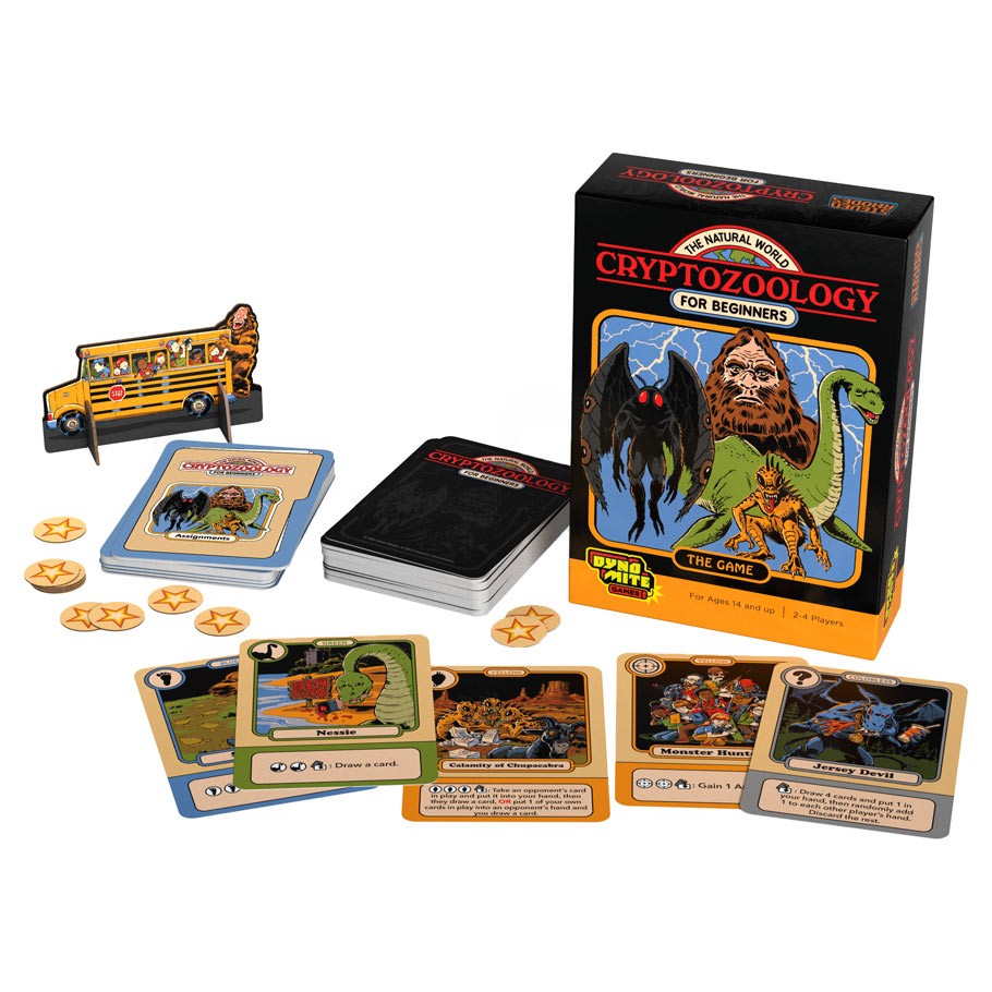 Items and box from Steve Rhodes: Cryptozoology for Beginners