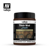 Thick Mud Acrylic: Brown Thick Mud [200ml]