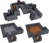 WarLock Tiles: Dungeon Straight Walls