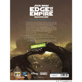 Back cover of Star Wars Edge of the Empire Lords of Nal Hutta