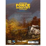 Back cover of Star Wars Force and Destiny Chronicles of the Gatekeeper