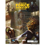 Back cover of Star Wars Force and Destiny Knights of Fate