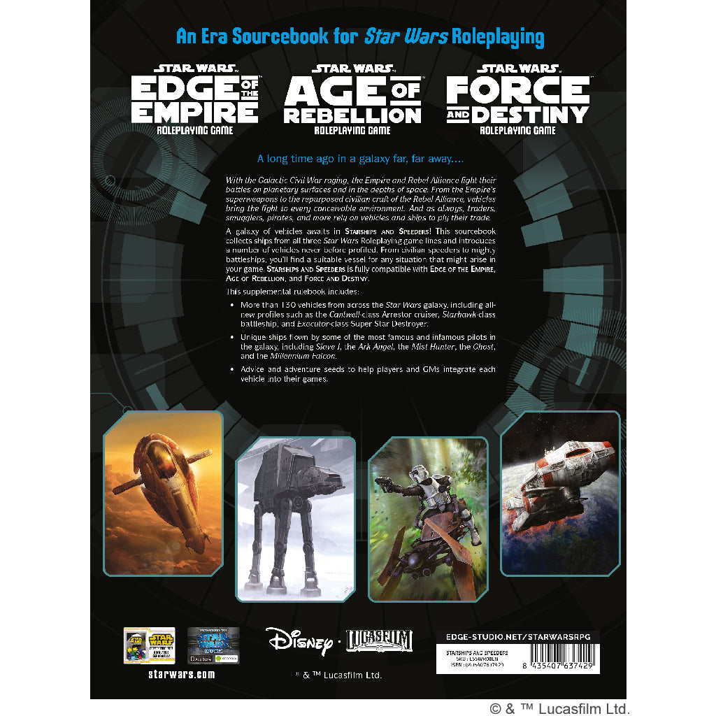 Star Wars: Force and Destiny Roleplaying Game Core Rulebook (reprint)