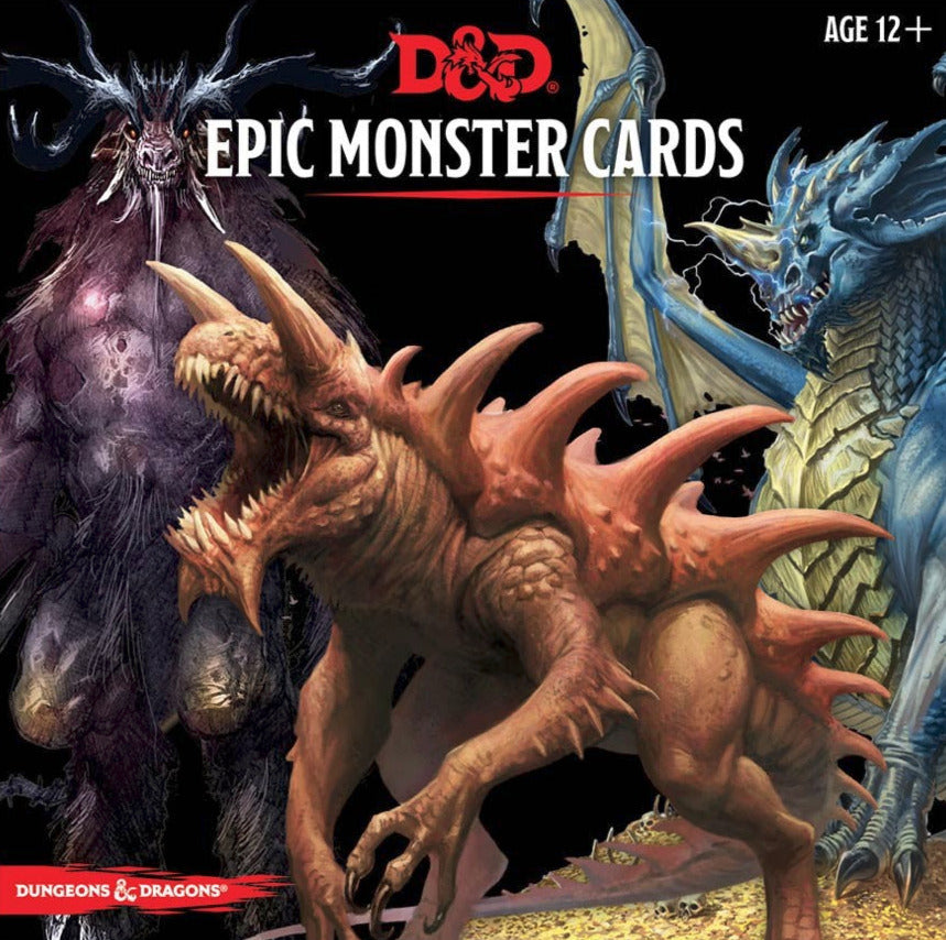 epic monsters D&D: Cards