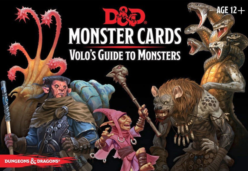 volos guide to monsters D&D: Cards