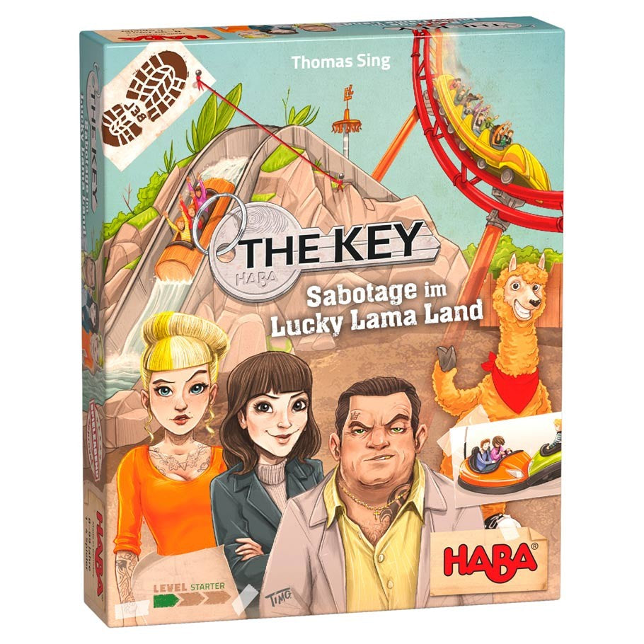 The Key: Sabotage at Lucky Llama Land box
