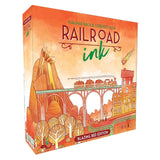 Railroad Ink: Blazing Red Edition box