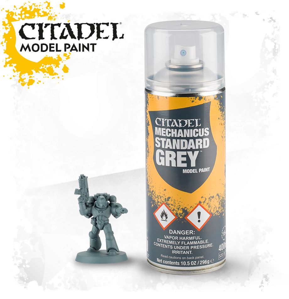 Mechanicus Standard Grey Spray Paint - 400ml Mechanicus Standard Grey Spray Paint - 400ml