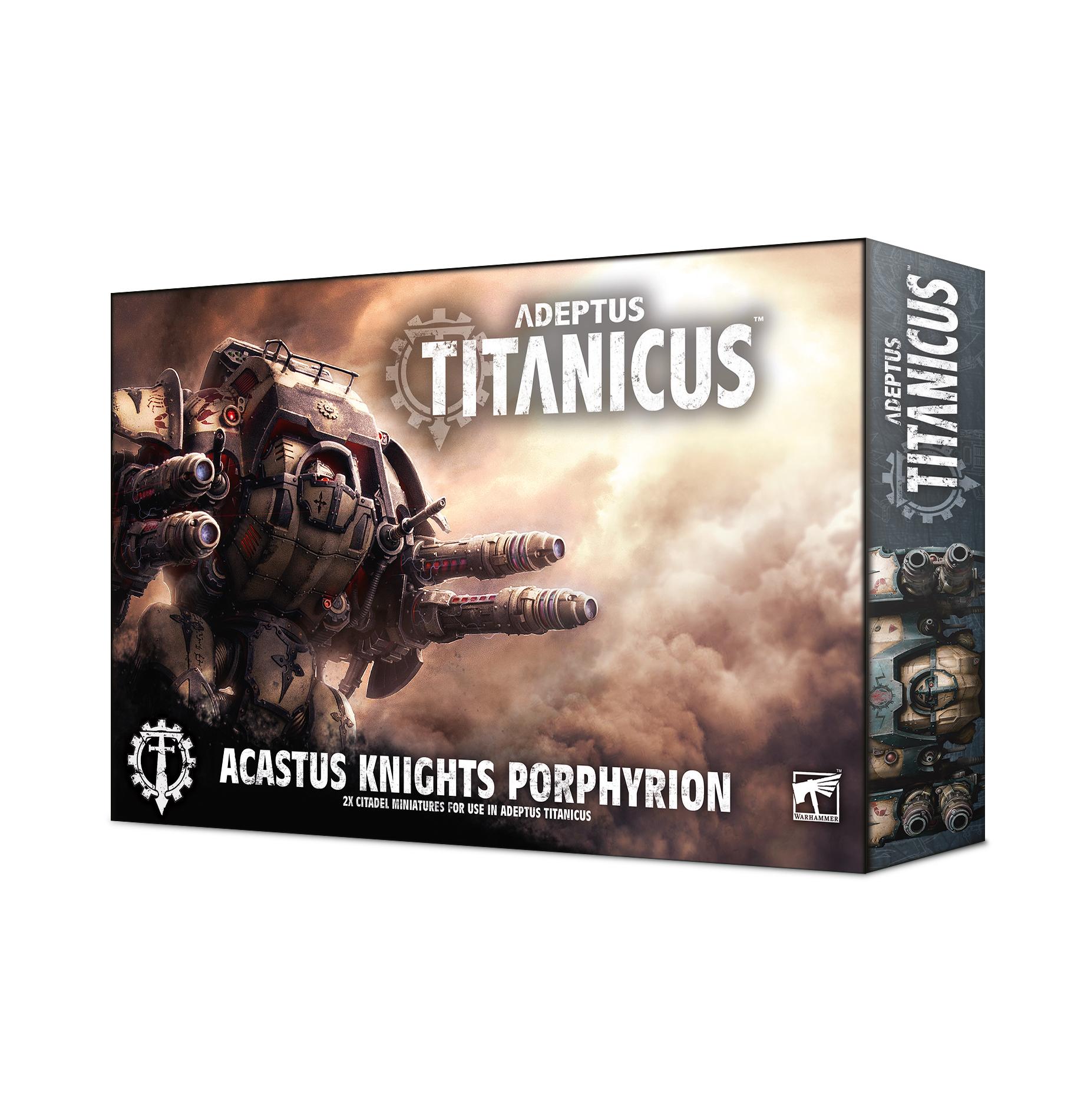 Adeptus Titanicus: Acastus Knights Porphyiron box