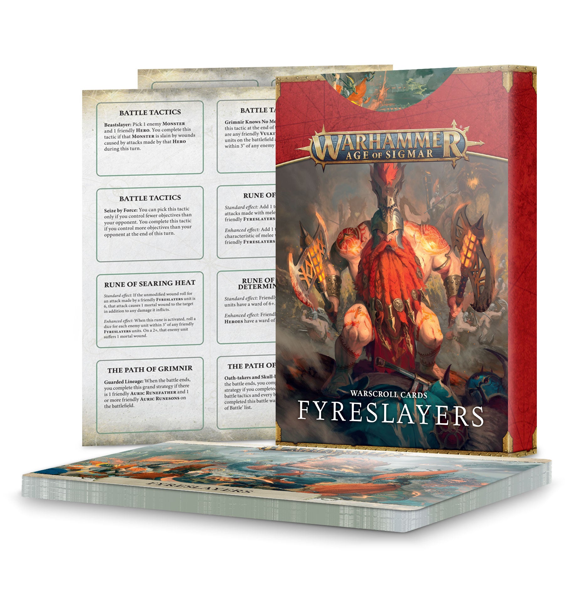 Fyreslayers Warscroll Cards [2022]