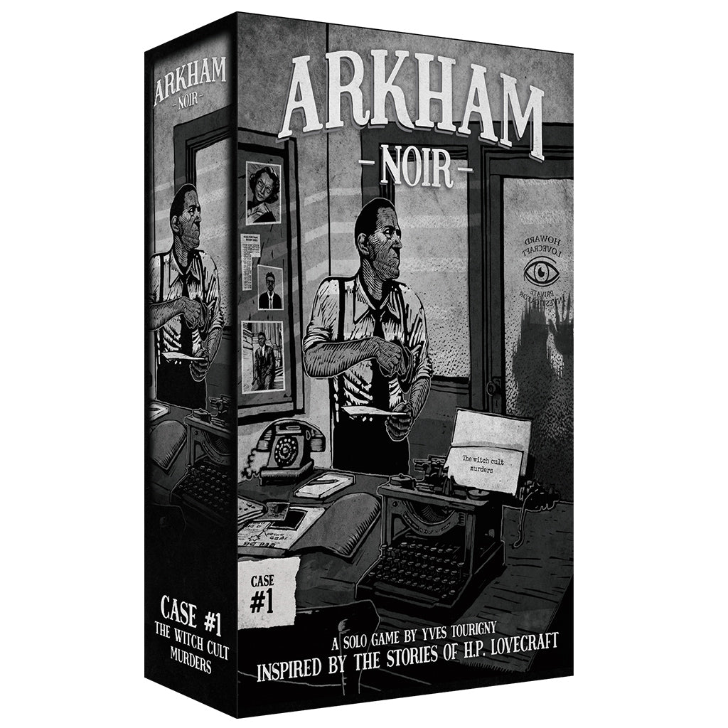 Box art of Arkham Noir: Case #1 - The Witch Cult Murders