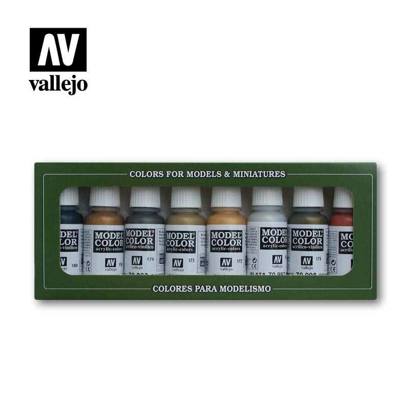Metallic Colors Paint Set