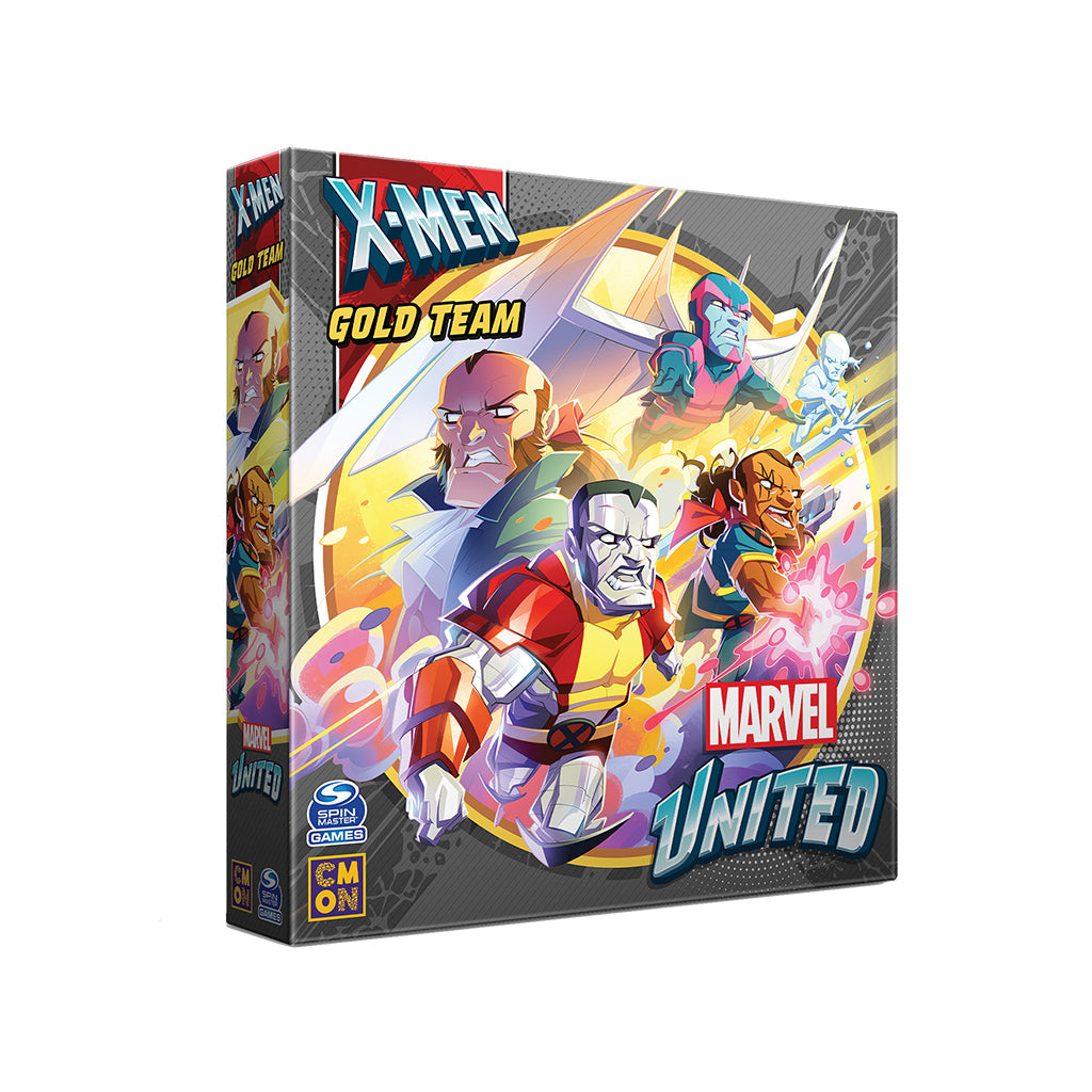 Marvel United X-Men Gold Team box