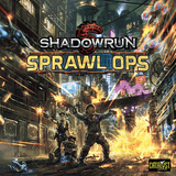 Box art of Shadowrun: Sprawl Ops Board Game