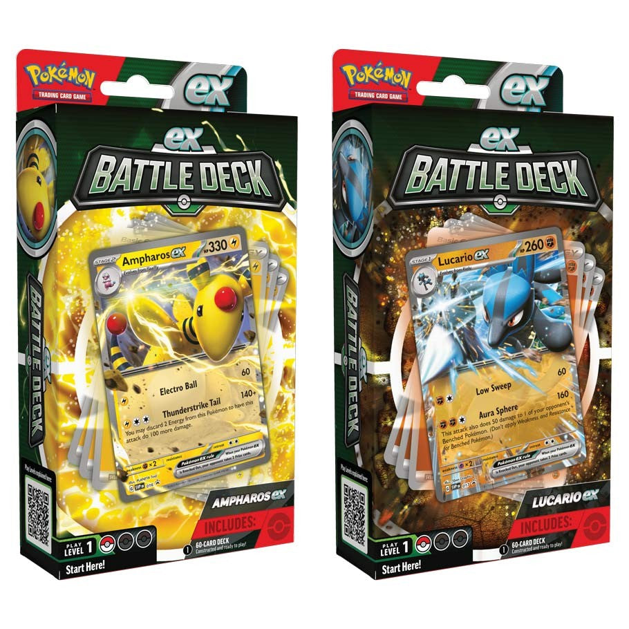 Ampharos/Lucario EX Battle Deck