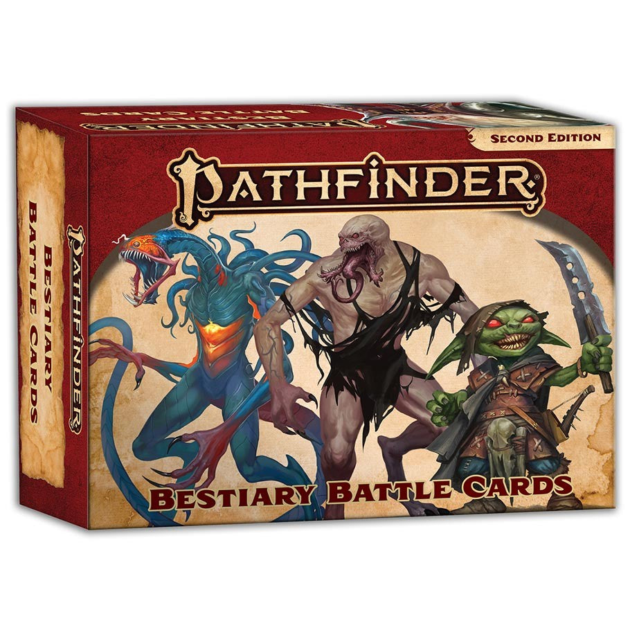Pathfinder: Bestiary Battle Cards