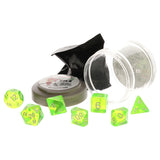 Translucent Neon Green Poly Set