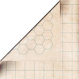 BattleMat 1.5" Squares/Hex (Pink 23 1/2" x 26")