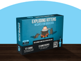Box art of Exploding Kittens: Recipies for Disaster
