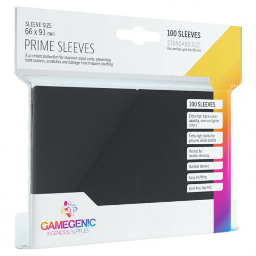 does double sleeving damage cards Gamegenic Prime Sleeves (100) Yellow One pack contains 100 sleeves ZLCA MTG Deck Box with