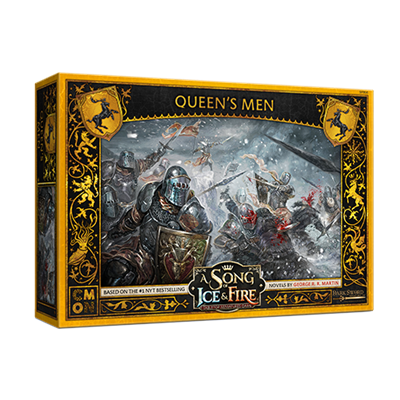 Box art of ASOIF: Baratheon Queen's Men