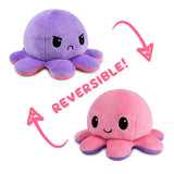 Pink/Purple Reversible Octopus Plushie