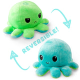 Green/Aqua Reversible Octopus Plushie