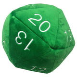 Jumbo Plush Green D20