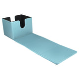 Vivid Light Blue Alcove Edge Deck Box open