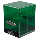 Satin Cube DB: Glitter Green