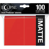 Apple Red Eclipse Matte Sleeves [100]